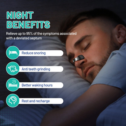 NESLEMY™ Magnetic Nasal Strip Starter Kit (Reusable) – Breathe Better for Training & Sleep