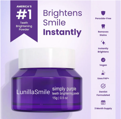 Lunilla Smile™ Teeth Brightening Powder