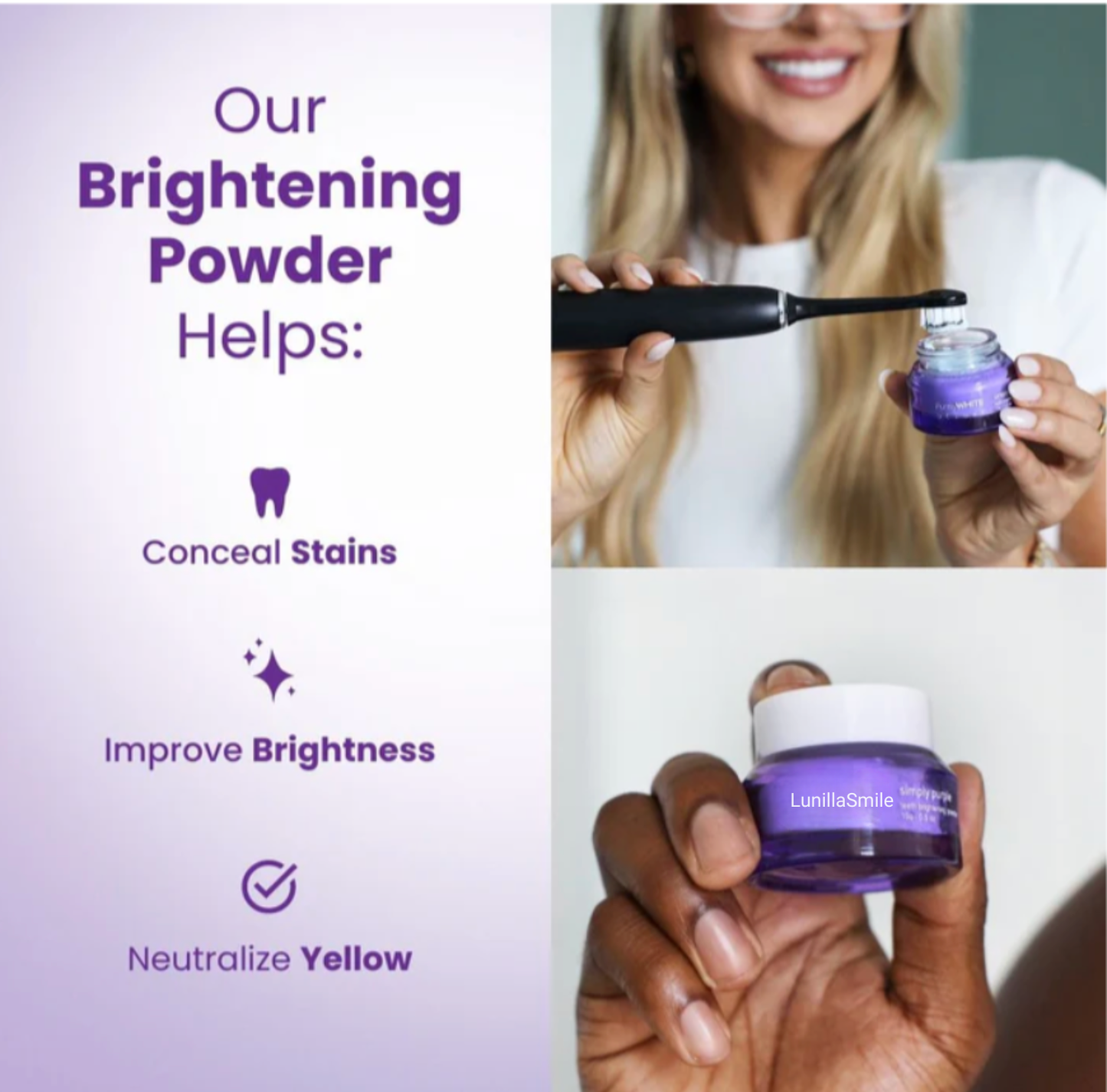Lunilla Smile™ Teeth Brightening Powder