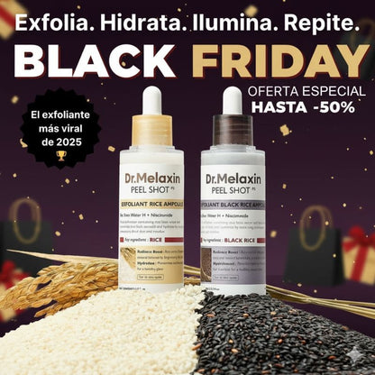 Ampolla Exfoliante de Arroz – Efecto Glow
